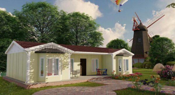 prefabricated houses one storey