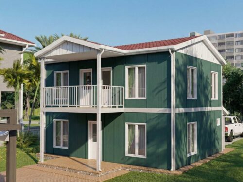 prefabricated houses two storey