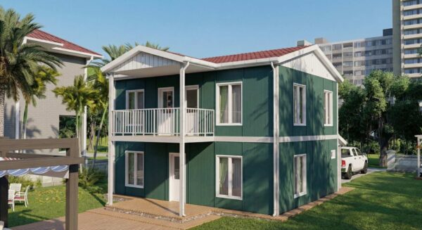 prefabricated houses two storey