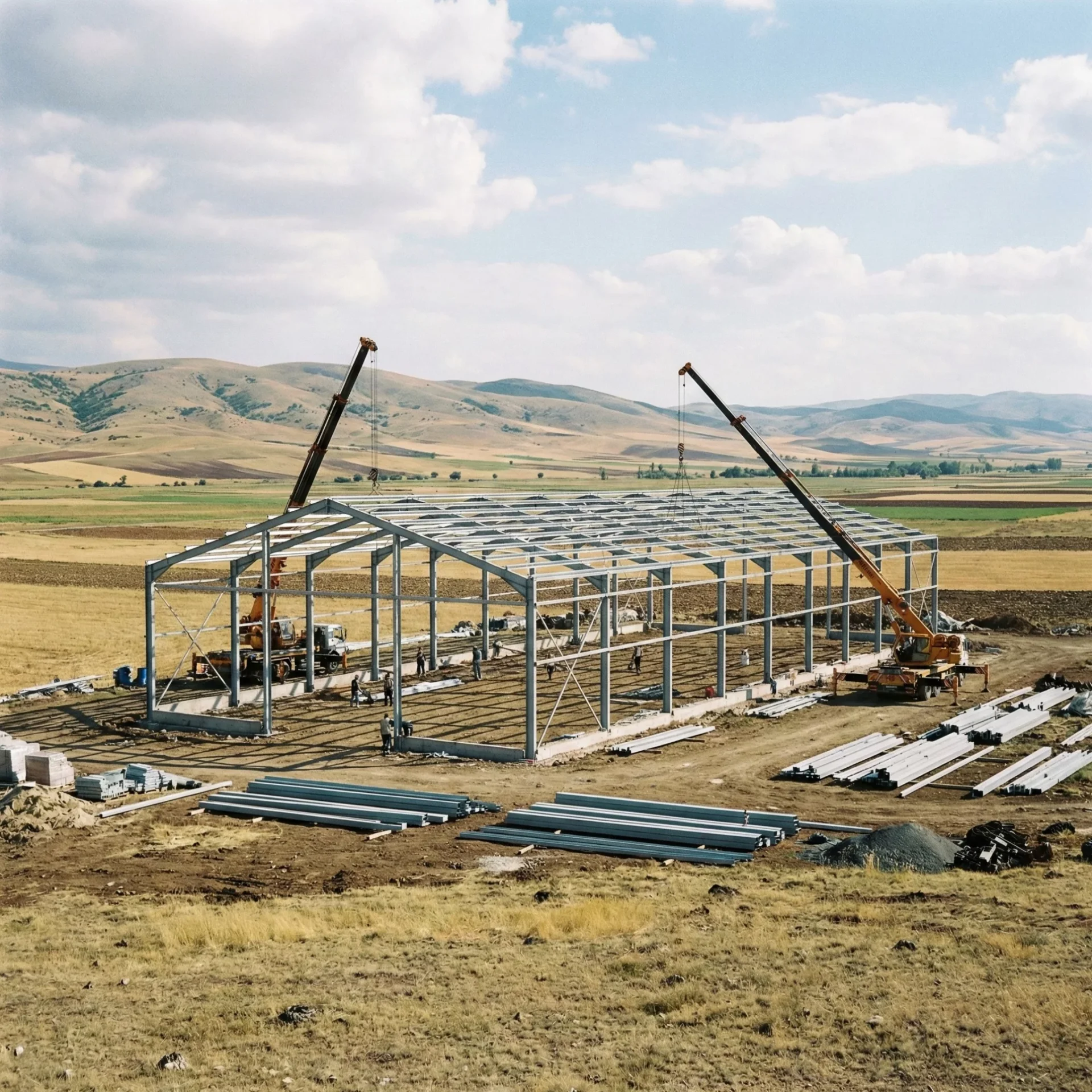 Pre-Engineered Steel Structures